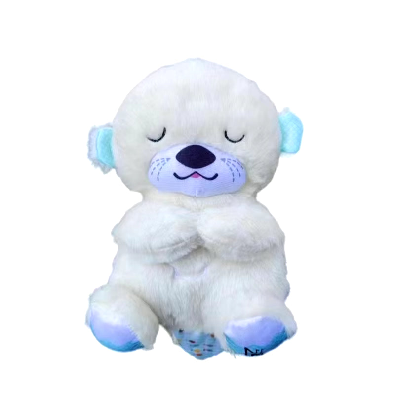 Low MOQ Breathing Teddy Bear Multi Colors Soothe 'N Snuggle Otter Breathing Otter Plush Toy